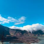 Iconic Rinjani image from Senaru Crater